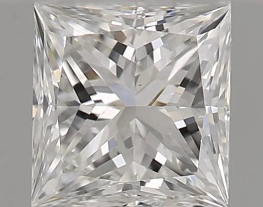 0.25ct Princess Natural Diamond (Colour F, Clarity VS1, GIA)